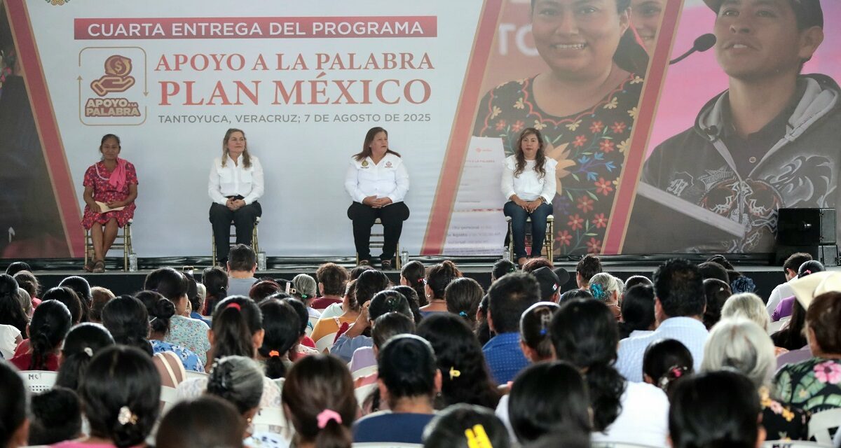 Llega a Tantoyuca el programa Apoyo a la Palabra-Plan México para emprendedores