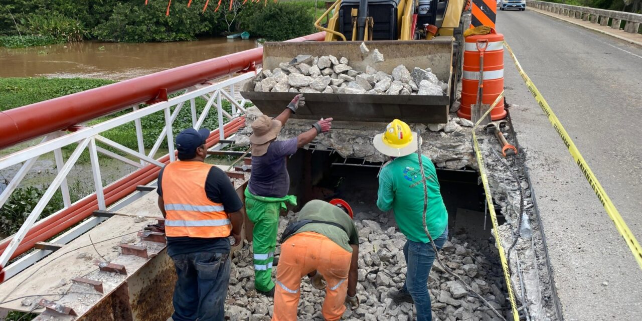 Anuncia SICT cierre temporal del Puente Calzadas II por obras, el fin de semana