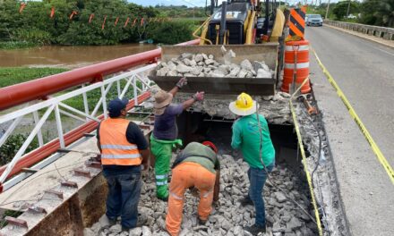 Anuncia SICT cierre temporal del Puente Calzadas II por obras, el fin de semana