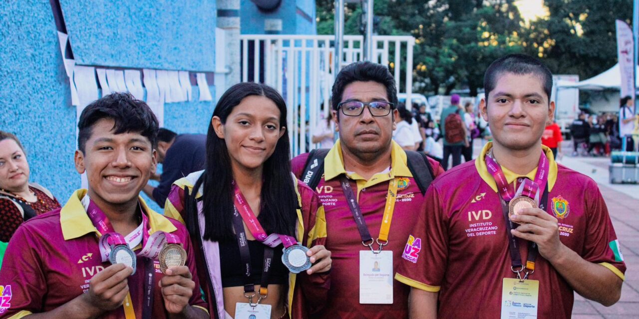 Cae primer oro para Veracruz en la Paralimpiada CONADE 2025