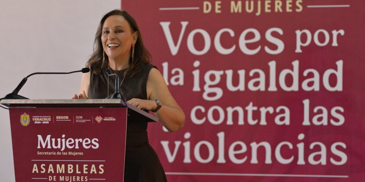 Es tiempo de mujeres, Veracruz escucha, actúa y transforma: Rocío Nahle