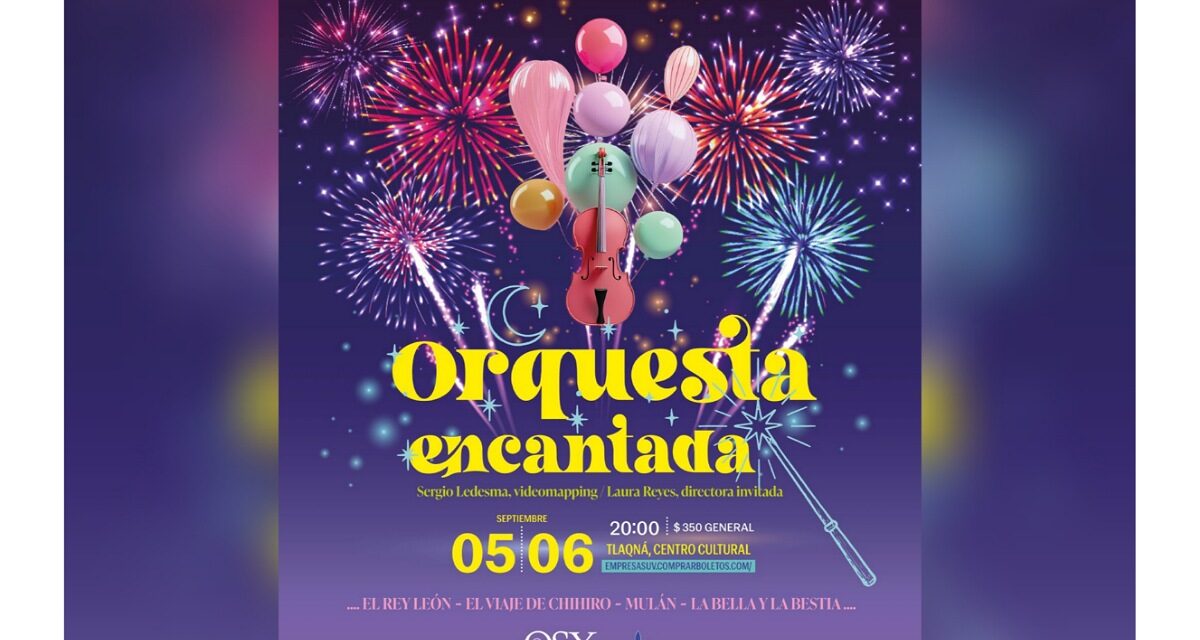 La magia del cine infantil en la OSX: “Orquesta Encantada” con videomapping