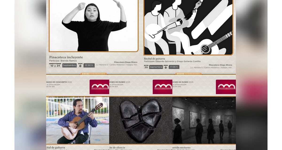 Invita SECVER a recorridos especiales en la Pinacoteca