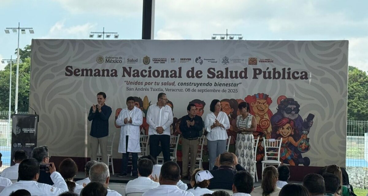 Reforzar la Salud Pública objetivo para mejorar la vida de los veracruzanos