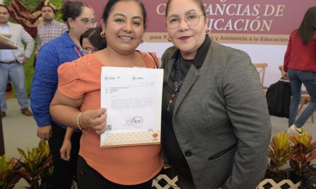 Entrega SEV más de 500 basificaciones a personal de Apoyo y Asistencia a la Educación