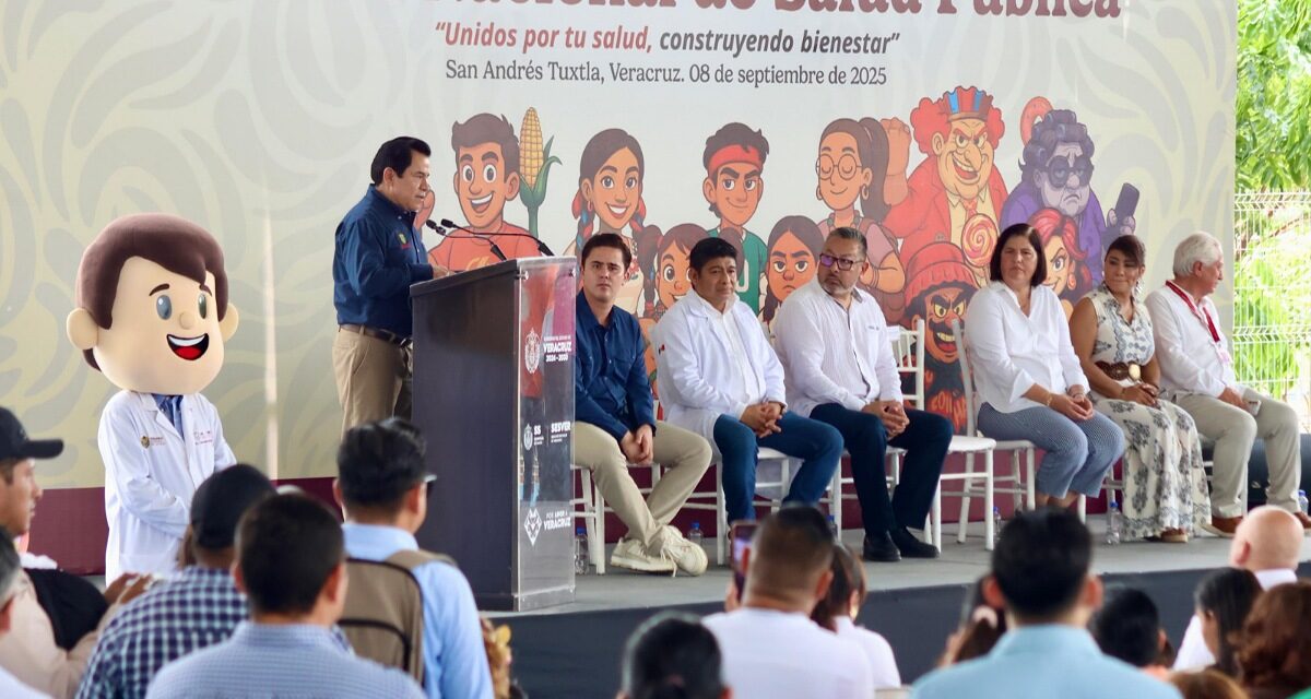 Veracruz impulsa acciones integrales en la Semana Nacional de Salud Pública
