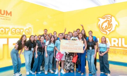 Aquarium de Veracruz celebra un millón de visitantes