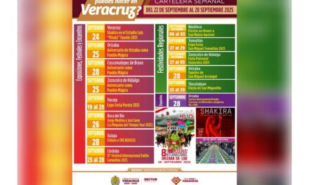 Veracruz está de moda: música, cultura y tradición del 22 al 28 de septiembre