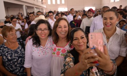 Con la entrega de apoyos, el dinero del pueblo regresa al pueblo: Rocío Nahle