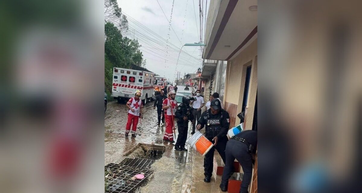 PC y SSP coordinan la atención y monitoreo por lluvias en Xalapa