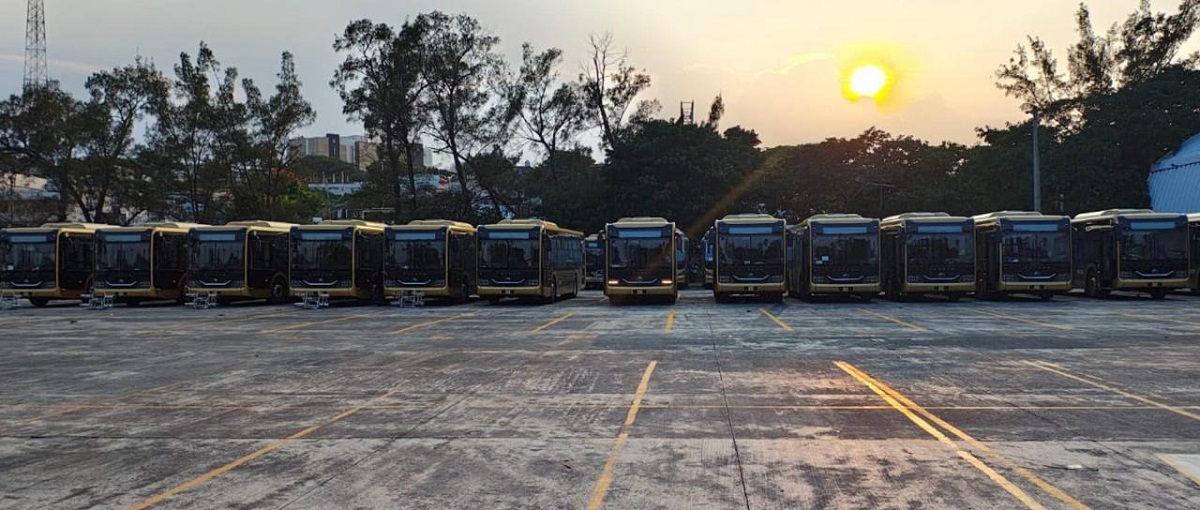 Modernización del transporte es una realidad, llegan primeras unidades de China a Veracruz