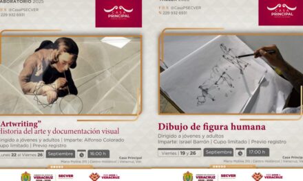 Casa Principal ofrecerá talleres gratuitos de dibujo y Artwriting en Veracruz