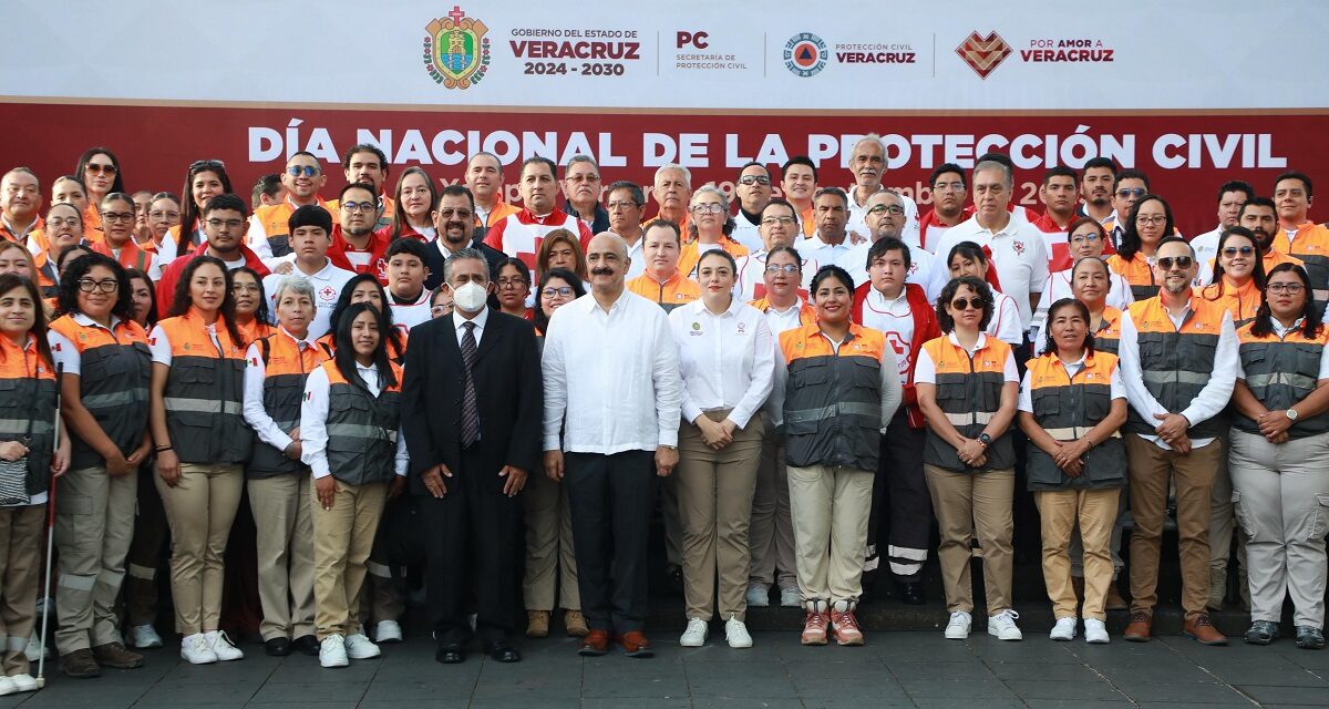 En Veracruz, la mejor respuesta en protección civil es anticiparse y salvar vidas