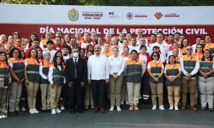 En Veracruz, la mejor respuesta en protección civil es anticiparse y salvar vidas