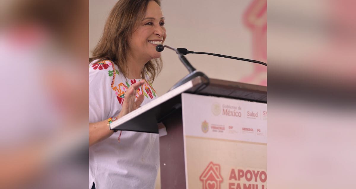 Con programas sociales, Rocío Nahle respalda a las familias de la región Totonaca