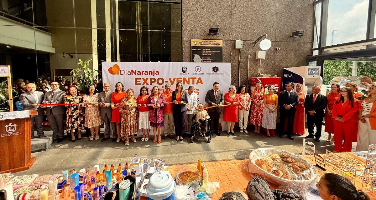 Realiza Poder Judicial del Estado la octava edición del “Bazar Naranja, Mujeres Emprendedoras”