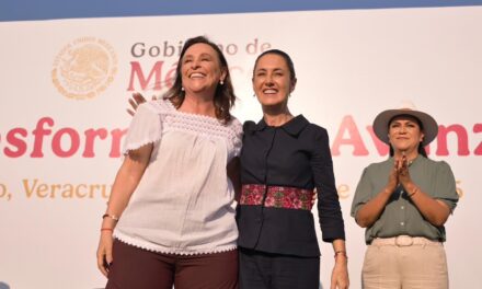 Espaldarazo presidencial: Sheinbaum reconoce liderazgo de Rocío Nahle en Veracruz