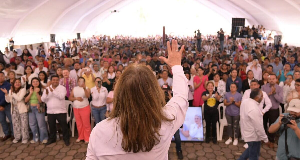 El pueblo de Veracruz es muy trabajador, lo único que requiere es respaldo: Rocío Nahle