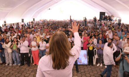 El pueblo de Veracruz es muy trabajador, lo único que requiere es respaldo: Rocío Nahle