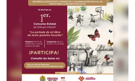 Invita SEV a niñez de 6 a 12 años al Concurso Estatal de Dibujo Infantil