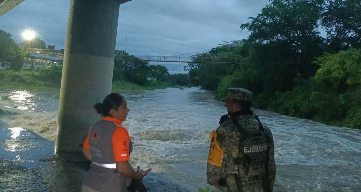 Refuerza PC atención a lluvias con tres Puestos de Comando en el norte