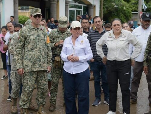 Supervisa Rocío Nahle respuesta interinstitucional ante emergencias por lluvias en Veracruz