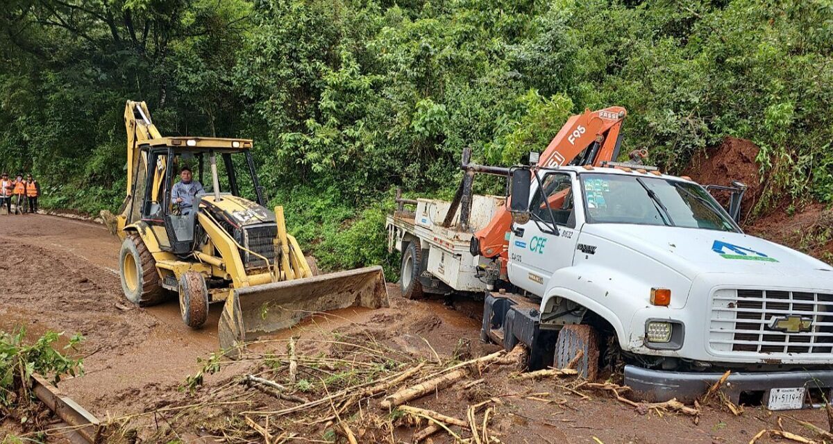 Gobernadora coordina envío de víveres y atención a familias damnificadas