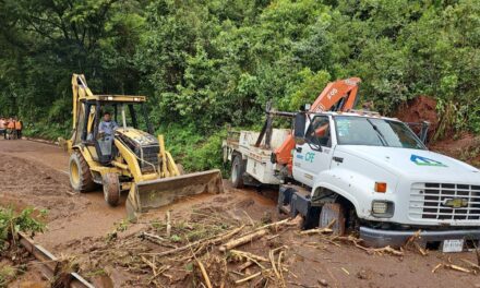 Gobernadora coordina envío de víveres y atención a familias damnificadas