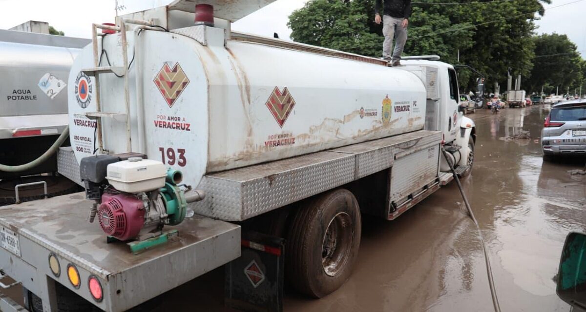 Poza Rica y Álamo recuperan progresivamente servicios y espacios limpios: Gobierno del Estado