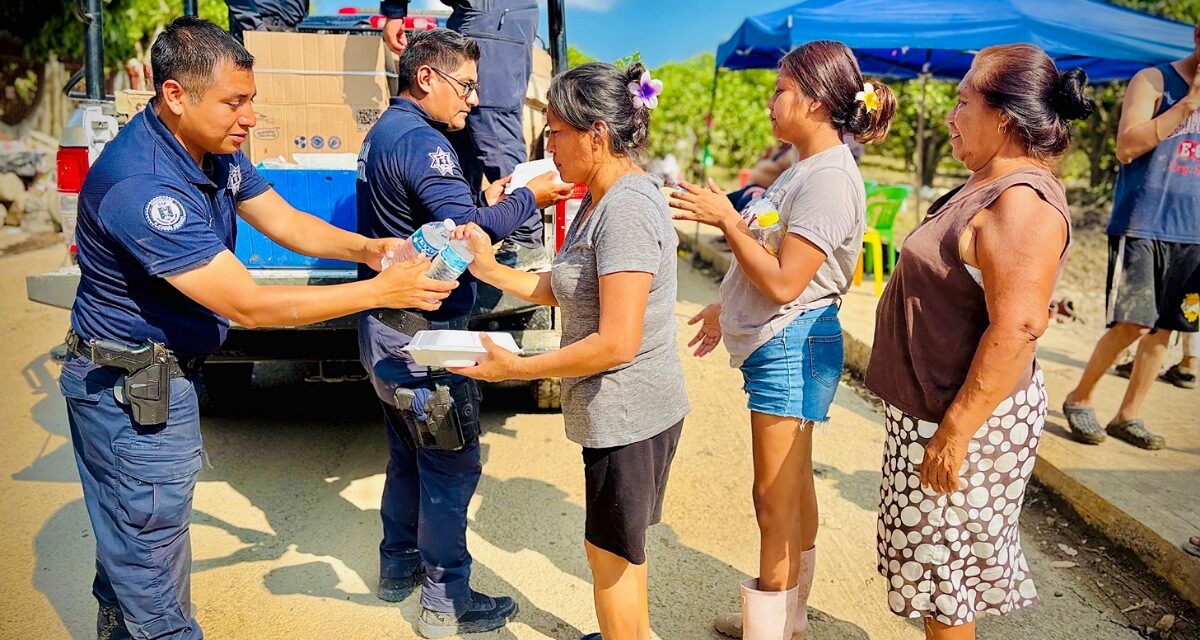 Plan Tajín: más de 18 mil comidas calientes y 9 mil paquetes alimentarios a población vulnerable