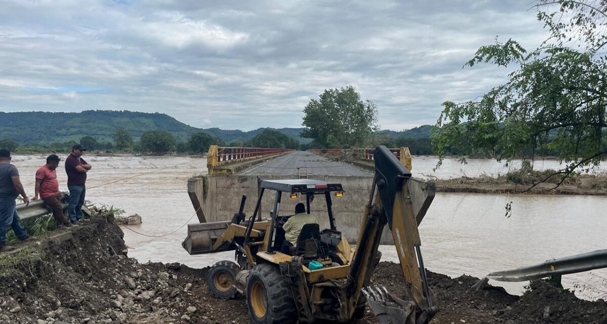 Restablecida la comunicación terrestre en ocho municipios afectados por las lluvias