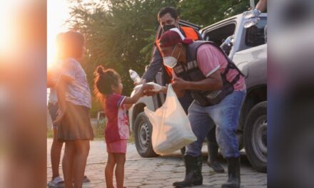 DIF Estatal permanece junto a las familias afectadas en el norte del estado