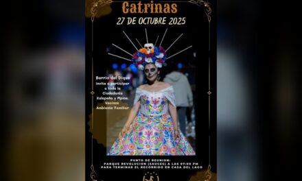 ‘Desfile de Catrinas’ en el tradicional barrio de ‘El Dique’ en Xalapa
