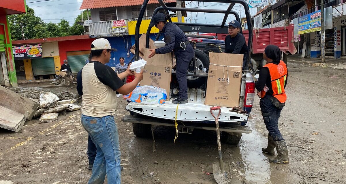Plan Tajín: ya suman 27 mil comidas calientes preparadas y más de 11 mil paquetes alimentarios entregados