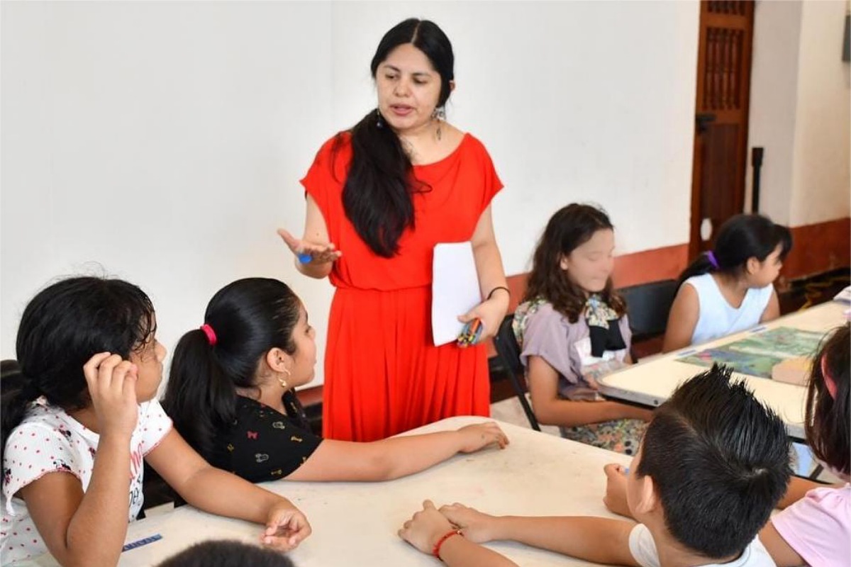 Con un taller y la presentación de un libro, promueve SECVER la educación ambiental y artística en las infancias