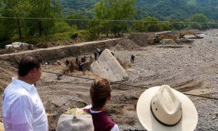 Reubicarían a población que habita en márgenes del Cazones, federación estudia construcción de muro