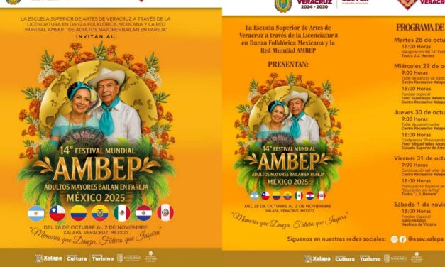 La SECVER invita a disfrutar de las actividades del 14º Festival Mundial AMBEP