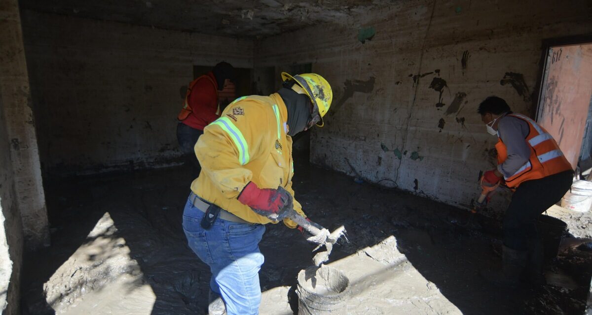 Cada casa, una historia: brigadistas acompañan la reconstrucción en Poza Rica