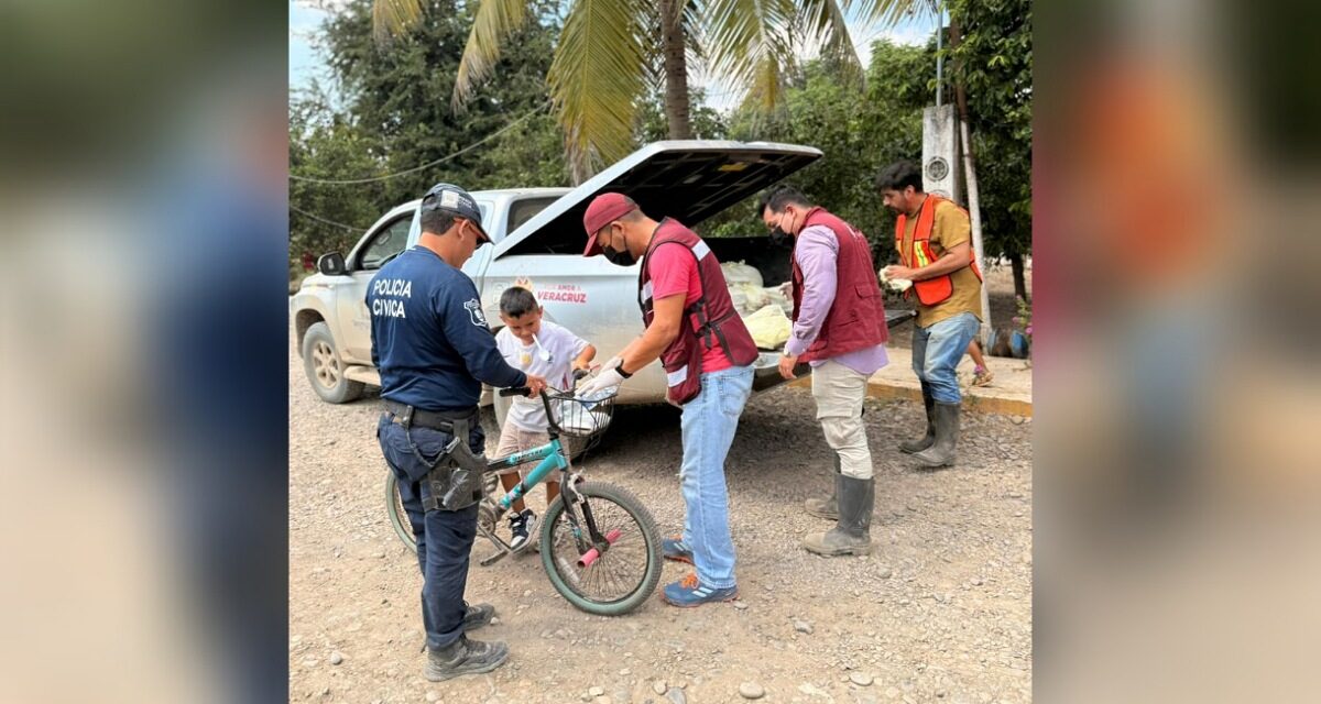 Plan Tajín: 43 mil comidas calientes y 12 mil paquetes alimentarios entregados a población afectada en la zona norte