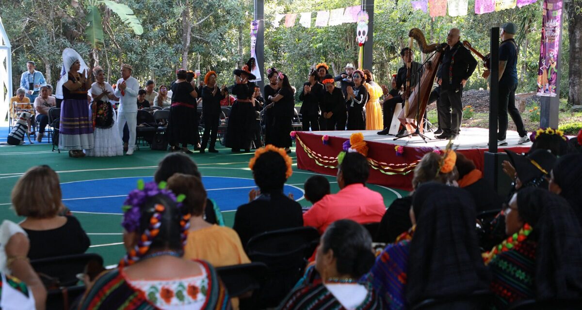 El IPE inaugura techado de cancha en la Estancia Garnica