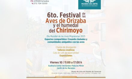 Acude al festival de Aves de Orizaba en el MAEV