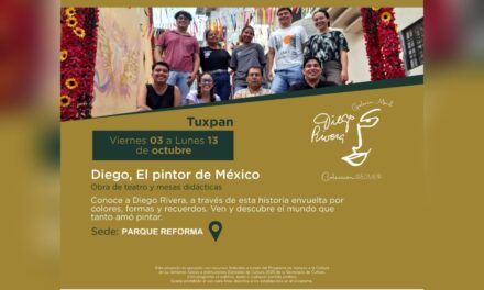 Mañana viernes 3 de octubre gran inauguración de la Galería Abierta Diego Rivera, en el Parque Reforma