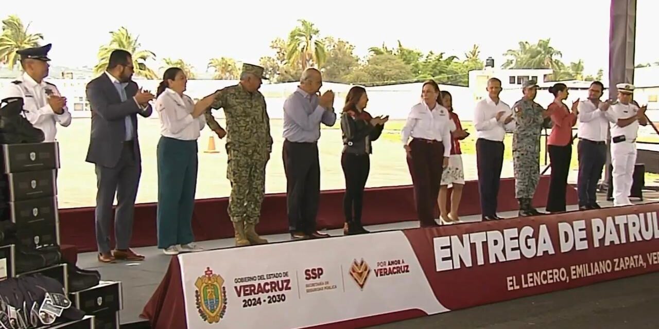 En Veracruz la seguridad no se pacta, se construye, afirma gobernadora Rocío Nahle