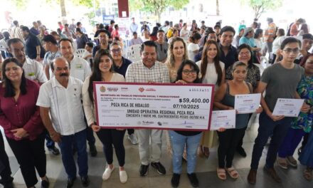 Impulsa STPSP empleo digno e incluyente en Poza Rica