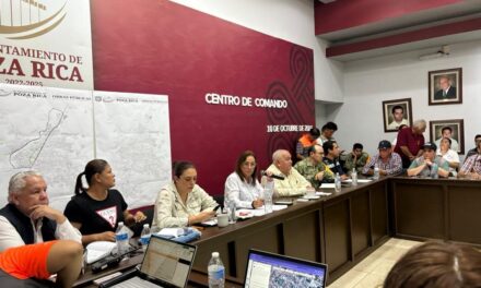 Implementan puente aéreo para apoyar a damnificados, destaca gobernadora Rocío Nahle