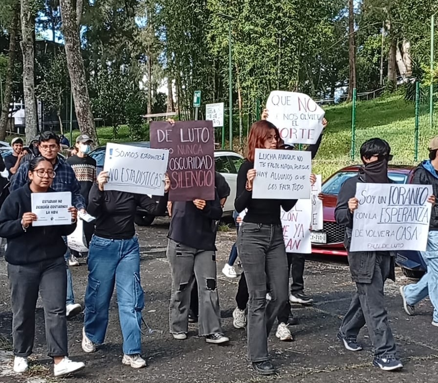 La comunidad estudiantil está enojada