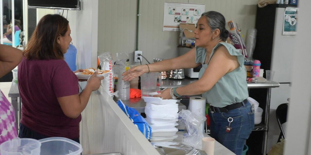 Refugios temporales en Poza Rica ofrecen alimentación, atención médica y apoyo psicológico