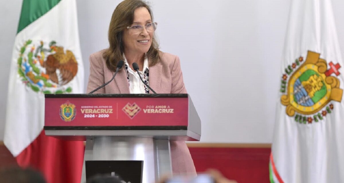 Veracruz está de pie y saliendo adelante: Gobernadora