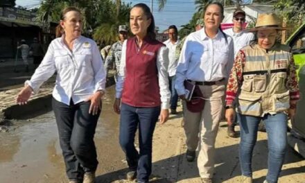 “Es una mujer muy trabajadora”: Claudia Sheinbaum sobre Rocío Nahle