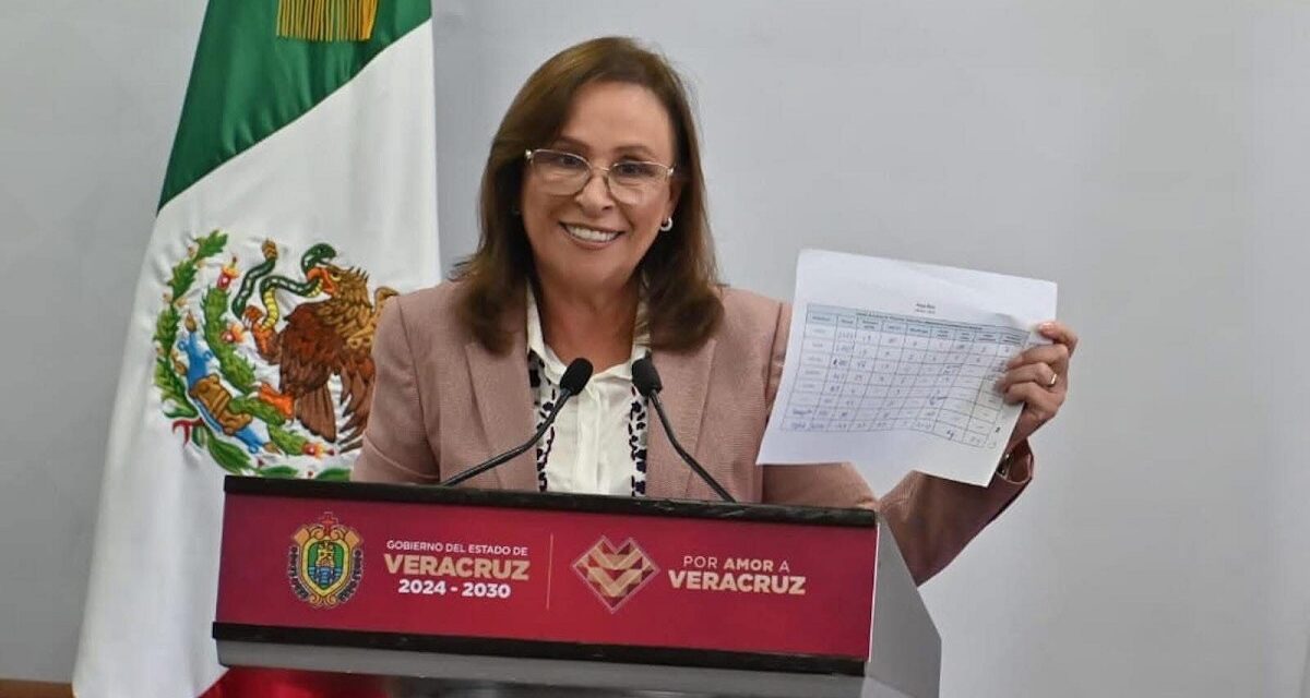 Rocío Nahle anuncia inversión histórica y proyectos estratégicos para Veracruz